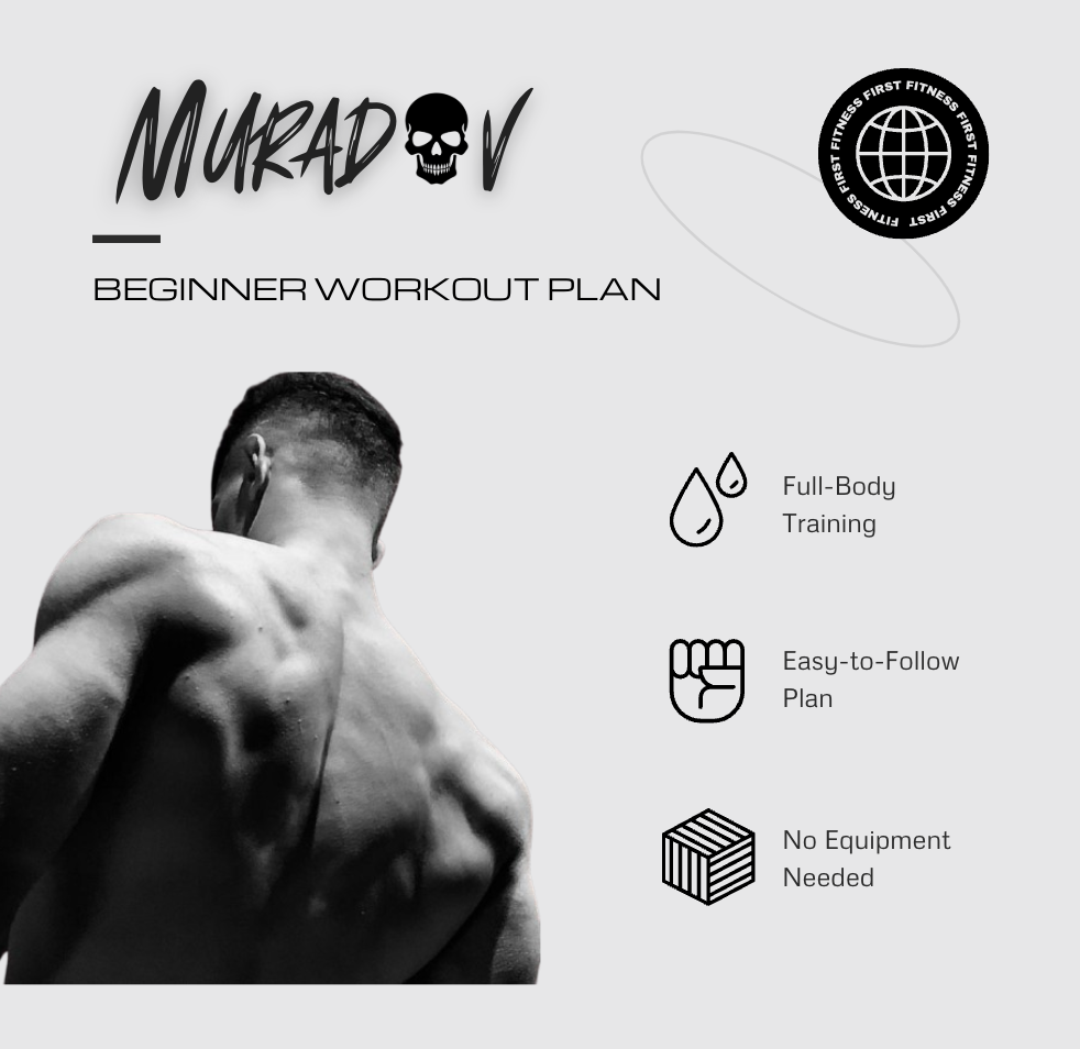 BEGINNER WORKOUT PLAN - 1 Month Structured Training